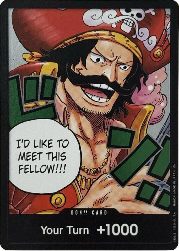 DON!! Card (Gol.D.Roger) - DON!! - DON!!