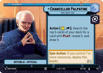 Chancellor Palpatine - How Liberty Dies (Hyperspace) - 265 - Special
