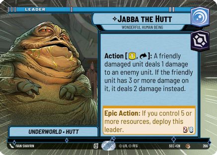 Jabba the Hutt - Wonderful Human Being (Hyperspace) - 266 - Common
