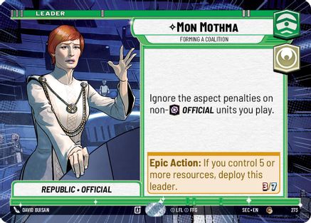 Mon Mothma - Forming a Coalition (Hyperspace) - 273 - Common