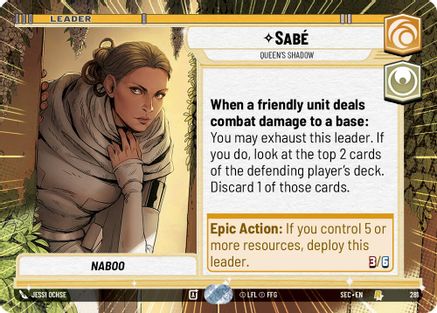 Sabé - Queen's Shadow (Hyperspace) - 281 - Special