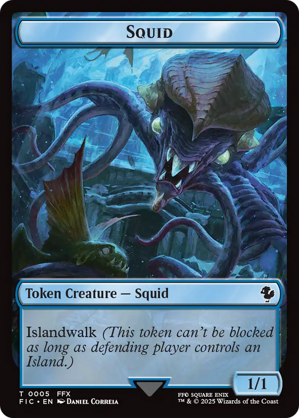 Squid // Spirit Token (TFIC)