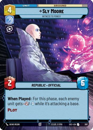 Sly Moore - Witness to Power (Hyperspace) - 297 - Uncommon