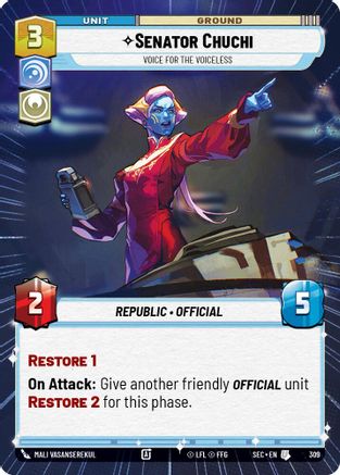 Senator Chuchi - Voice for the Voiceless (Hyperspace) - 309 - Uncommon