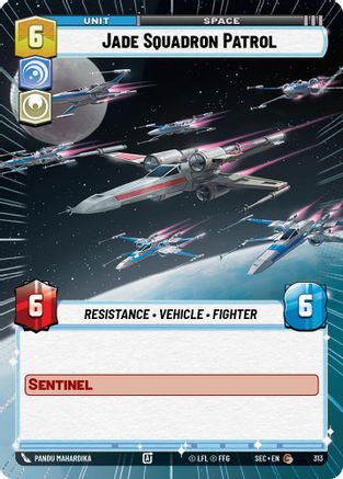 Jade Squadron Patrol (Hyperspace) - 313 - Common