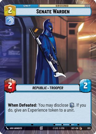 Senate Warden (Hyperspace) - 323 - Common