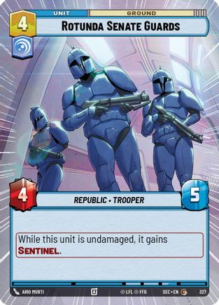 Rotunda Senate Guards (Hyperspace) - 327 - Common