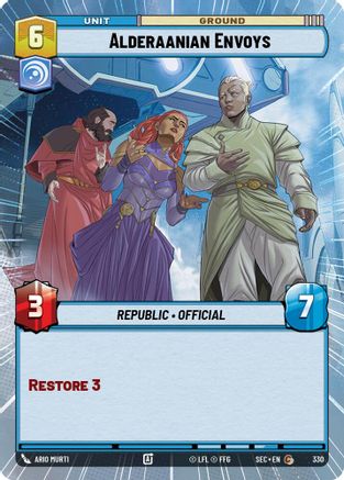 Alderaanian Envoys (Hyperspace) - 330 - Common