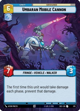 Umbaran Mobile Cannon (Hyperspace) - 331 - Uncommon