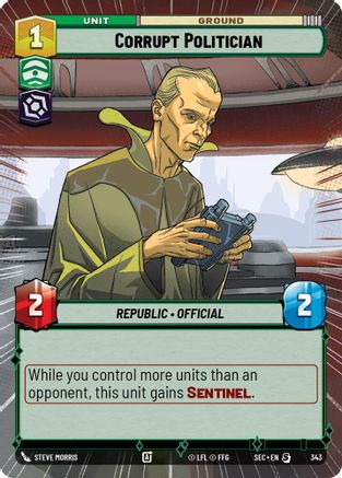Corrupt Politician (Hyperspace) - 343 - Special