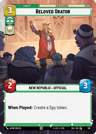 Beloved Orator (Hyperspace) - 361 - Common