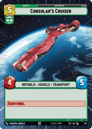 Consular's Cruiser (Hyperspace) - 381 - Common