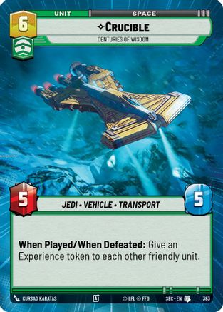 Crucible - Centuries of Wisdom (Hyperspace) - 383 - Uncommon