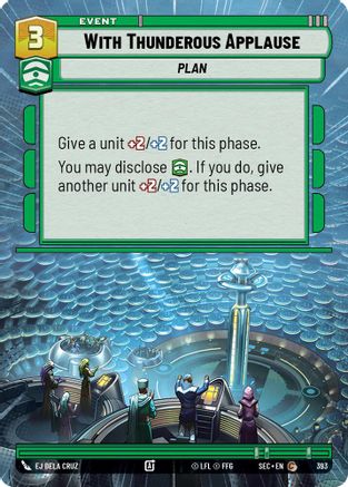 With Thunderous Applause (Hyperspace) - 393 - Common