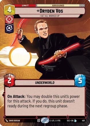 Dryden Vos - I Get All Worked Up (Hyperspace) - 401 - Legendary