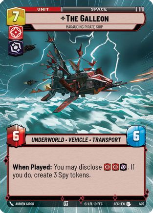 The Galleon - Marauding Pirate Ship (Hyperspace) - 405 - Uncommon