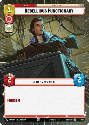 Rebellious Functionary (Hyperspace) - 410 - Common