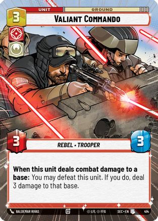 Valiant Commando (Hyperspace) - 414 - Uncommon