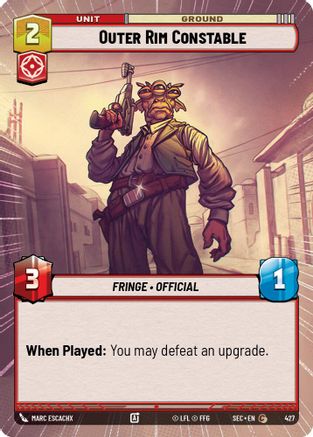 Outer Rim Constable (Hyperspace) - 427 - Common