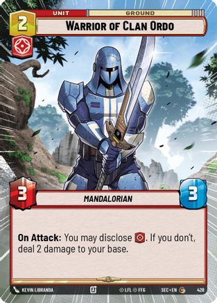 Warrior of Clan Ordo (Hyperspace) - 428 - Common