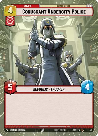 Coruscant Undercity Police (Hyperspace) - 431 - Common