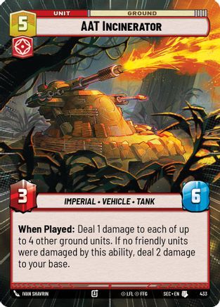 AAT Incinerator (Hyperspace) - 433 - Uncommon