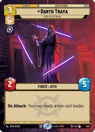 Darth Traya - Lord of Betrayal (Hyperspace) - 452 - Legendary
