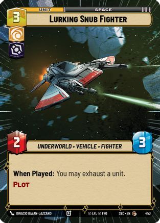 Lurking Snub Fighter (Hyperspace) - 453 - Common
