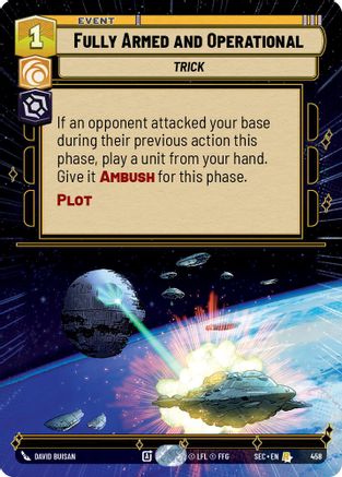 Fully Armed and Operational (Hyperspace) - 458 - Rare