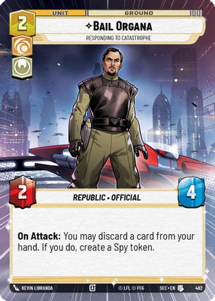 Bail Organa - Responding to Catastrophe (Hyperspace) - 462 - Uncommon