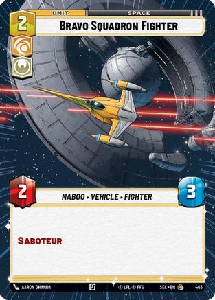 Bravo Squadron Fighter (Hyperspace) - 463 - Common