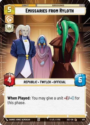 Emissaries from Ryloth (Hyperspace) - 470 - Common