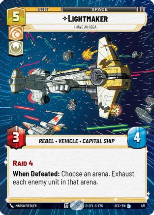 Lightmaker - I Have An Idea (Hyperspace) - 471 - Legendary