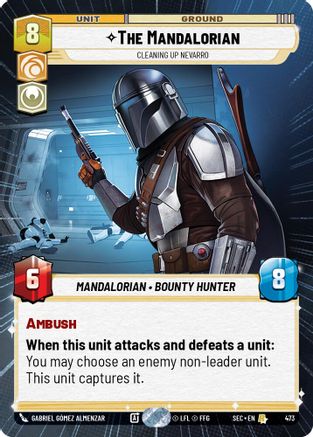 The Mandalorian - Cleaning up Nevarro (Hyperspace) - 473 - Rare