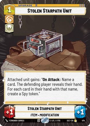 Stolen Starpath Unit (Hyperspace) - 474 - Rare