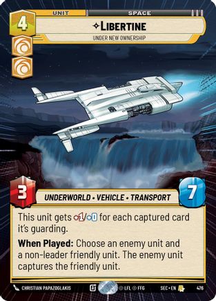Libertine - Under New Ownership (Hyperspace) - 476 - Rare