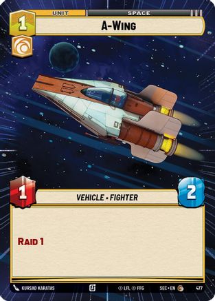 A-Wing (Hyperspace) - 477 - Common