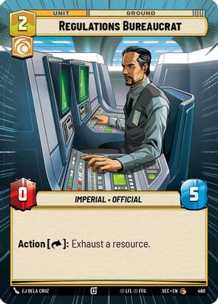 Regulations Bureaucrat (Hyperspace) - 480 - Common