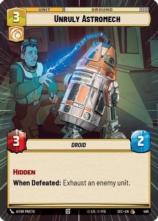 Unruly Astromech (Hyperspace) - 485 - Common