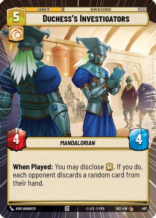 Duchess's Investigators (Hyperspace) - 487 - Common