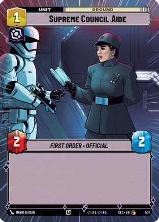 Supreme Council Aide (Hyperspace) - 501 - Common