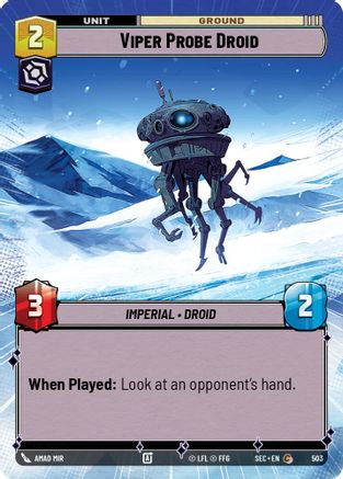 Viper Probe Droid (Hyperspace) - 503 - Common