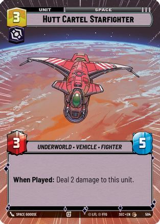 Hutt Cartel Starfighter (Hyperspace) - 504 - Common