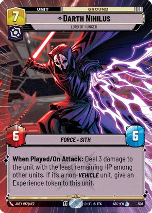 Darth Nihilus - Lord of Hunger (Hyperspace) - 508 - Legendary