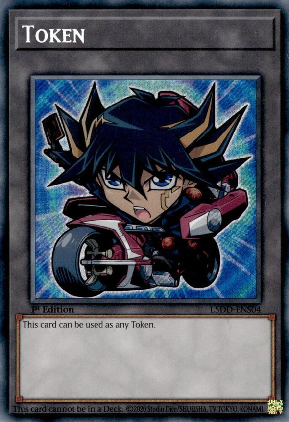 Token (Yusei) - L5DD-ENS04 - Secret Rare - 1st Edition