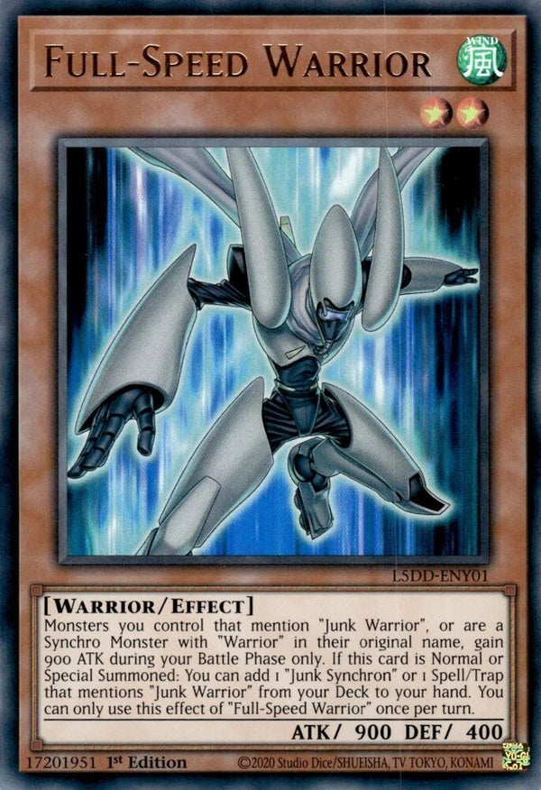 Full-Speed Warrior - L5DD-ENY01 - Ultra Rare - 1st Edition