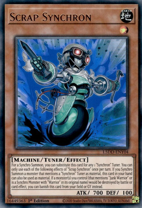 Scrap Synchron - L5DD-ENY04 - Ultra Rare - 1st Edition