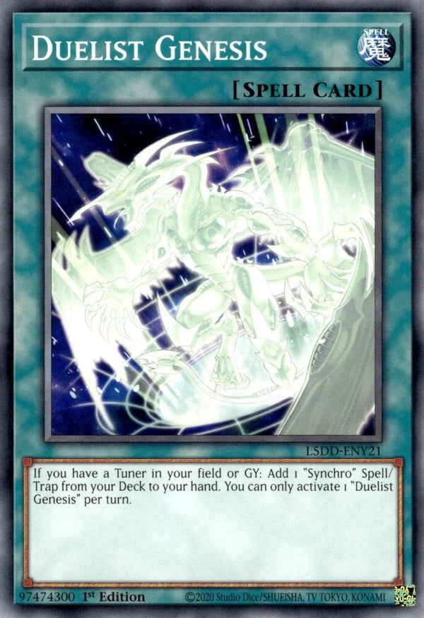 Duelist Genesis - L5DD-ENY21 - Common - 1st Edition