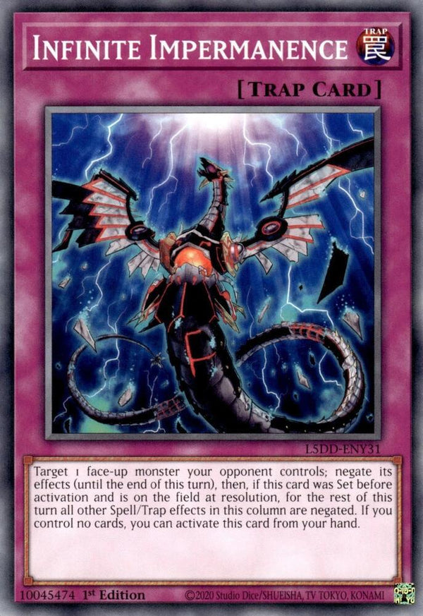 Infinite Impermanence (L5DD-ENY31) - L5DD-ENY31 - Common - 1st Edition