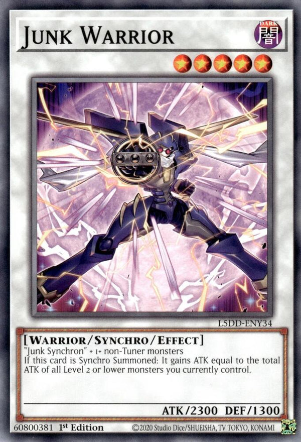 Junk Warrior - L5DD-ENY34 - Common - 1st Edition